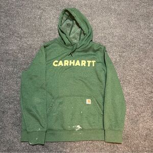 Carhartt green hoodie